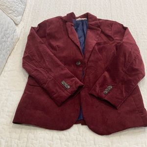 Kids burgundy blazer